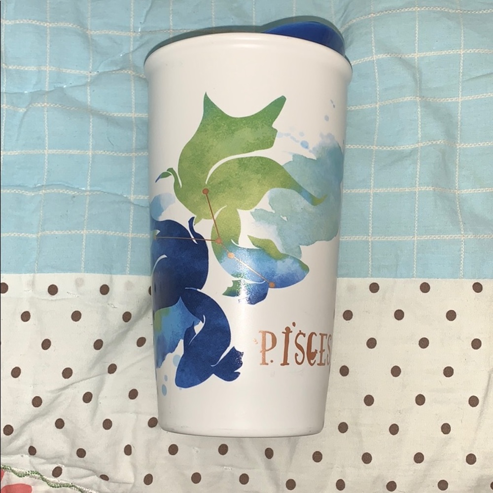 ☕️ Starbucks 12oz Pisces Travel Mug $10